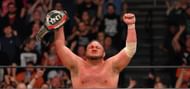 Samoa Joe with his TNT world title, Source: Samoa Joe’s Instagram